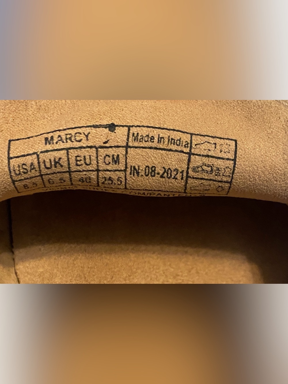 Vionic Marcy Leather Loafers Comfort Taupe 8.5 EUC - Picture 6 of 6